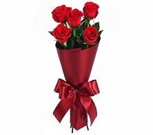 Букет 5 Красных роз Эдлесс Лав в Калтане
