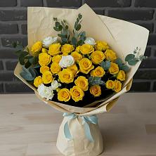 Букет цветов из:  Розы в Калтане