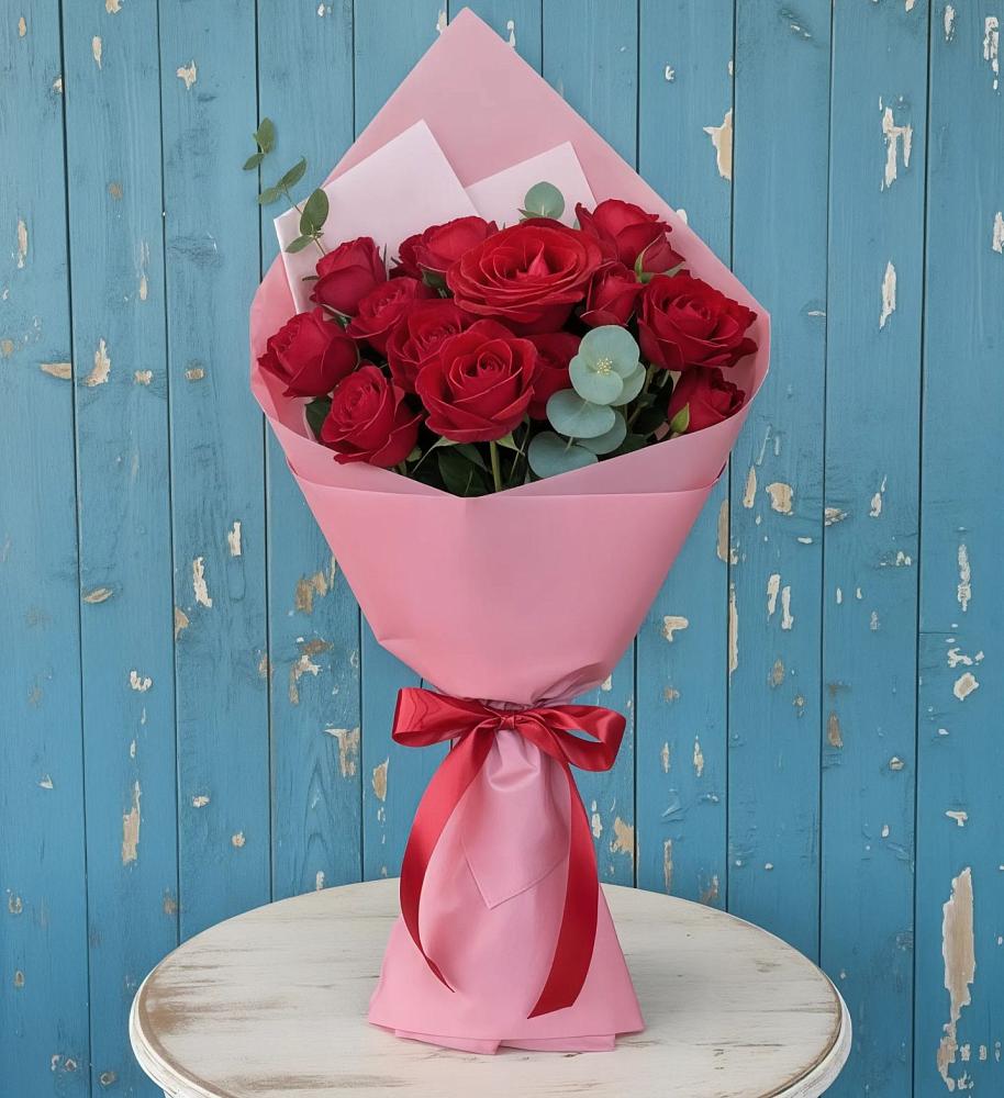 Букет цветов из: Розы в Калтане