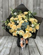 Букет цветов из:  Розы и Лизиантусы #REPLACE_PRED# Калтане