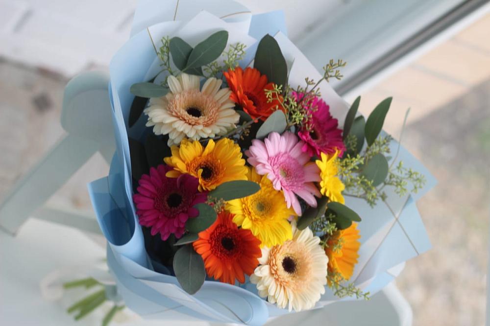 Букет цветов из: Герберы в Калтане