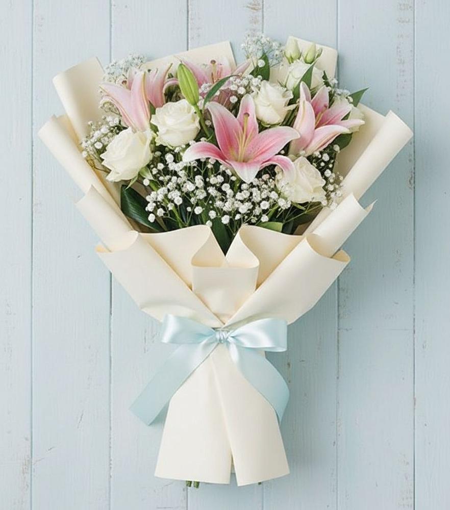 Букет цветов из: Лилии в Калтане