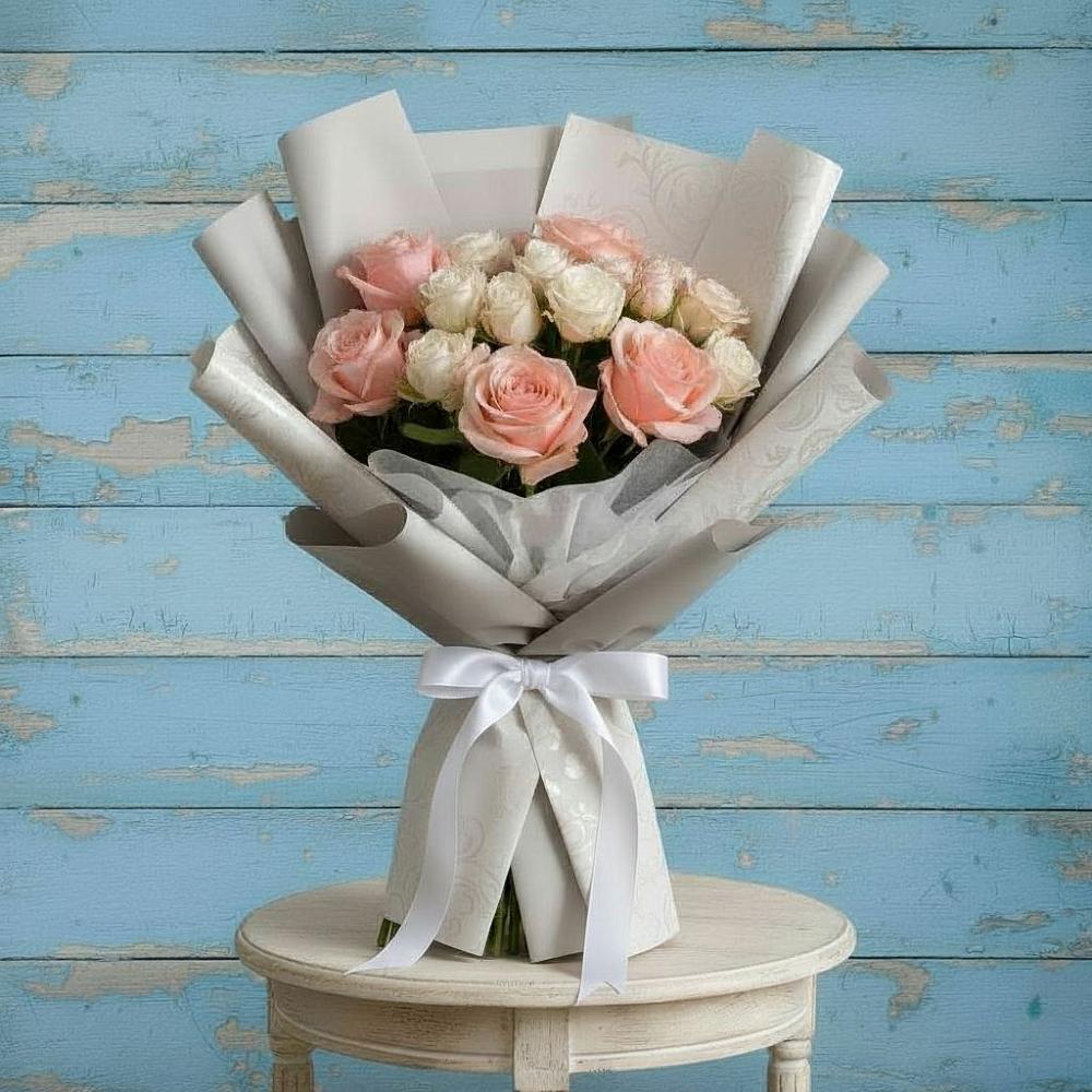 Букет цветов из: Розы в Калтане