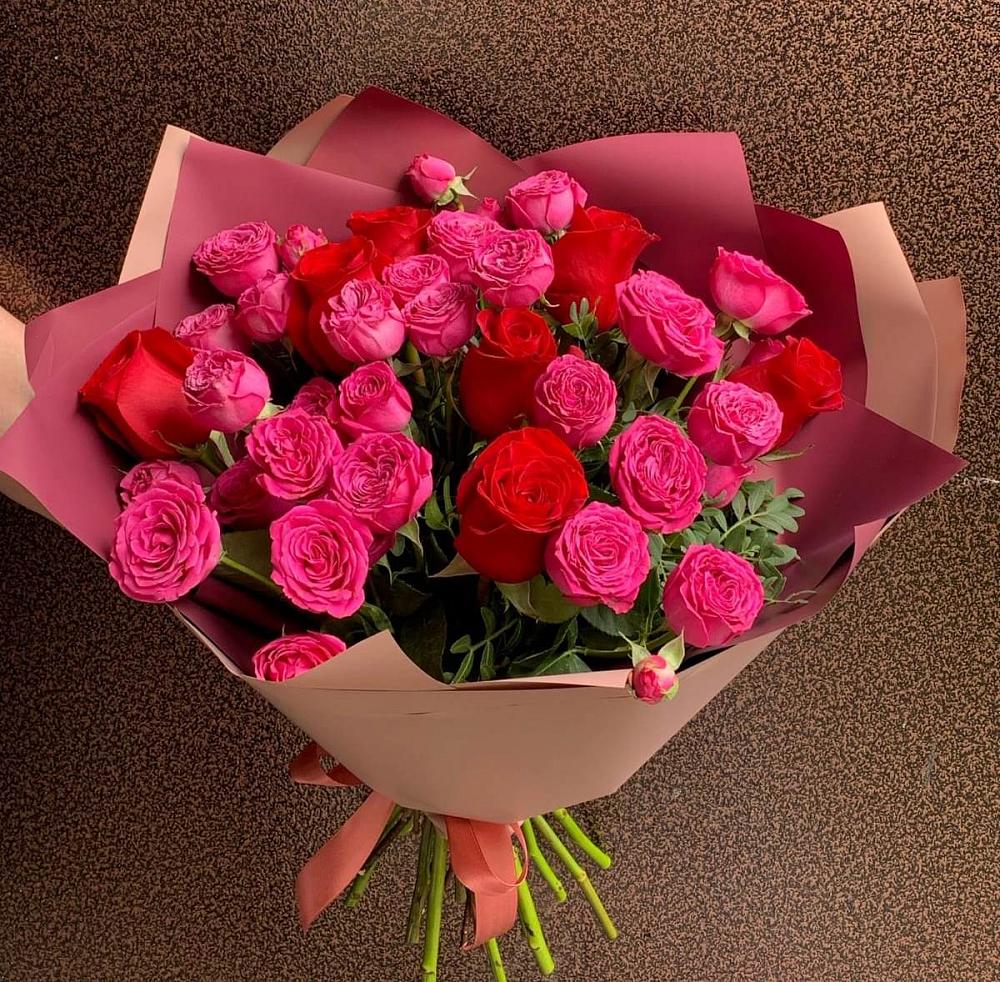 Букет В объятьях нежности в Калтане