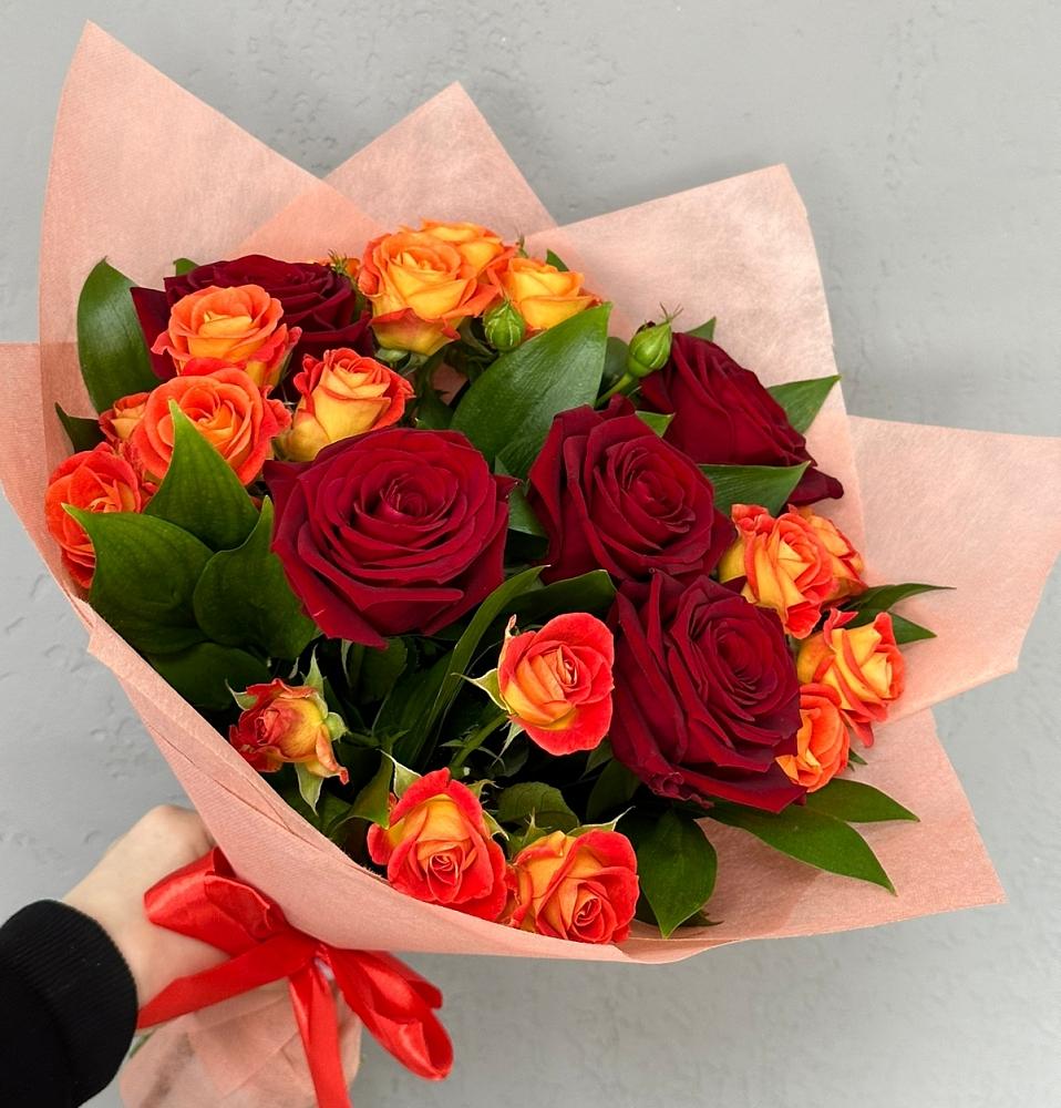 Букет Любовь и восторг в Калтане