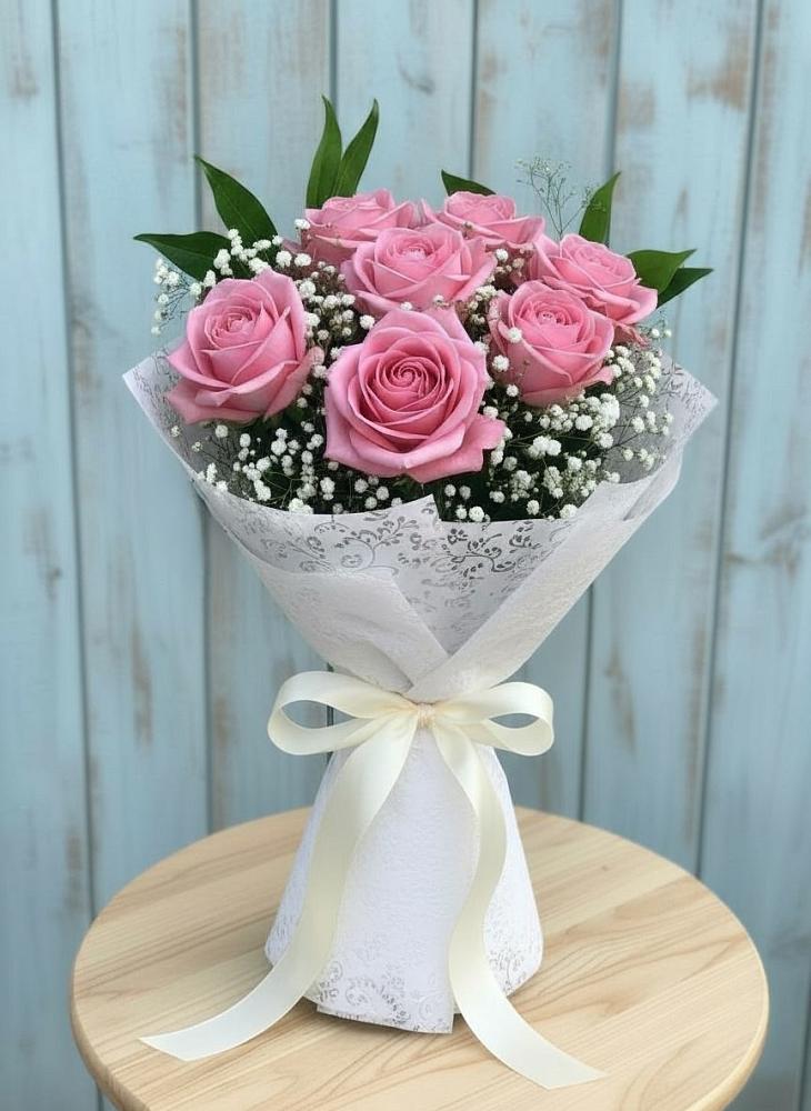 Букет цветов из: Розы в Калтане