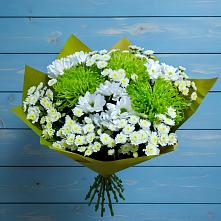 Букет цветов из:  Хризантемы в Калтане