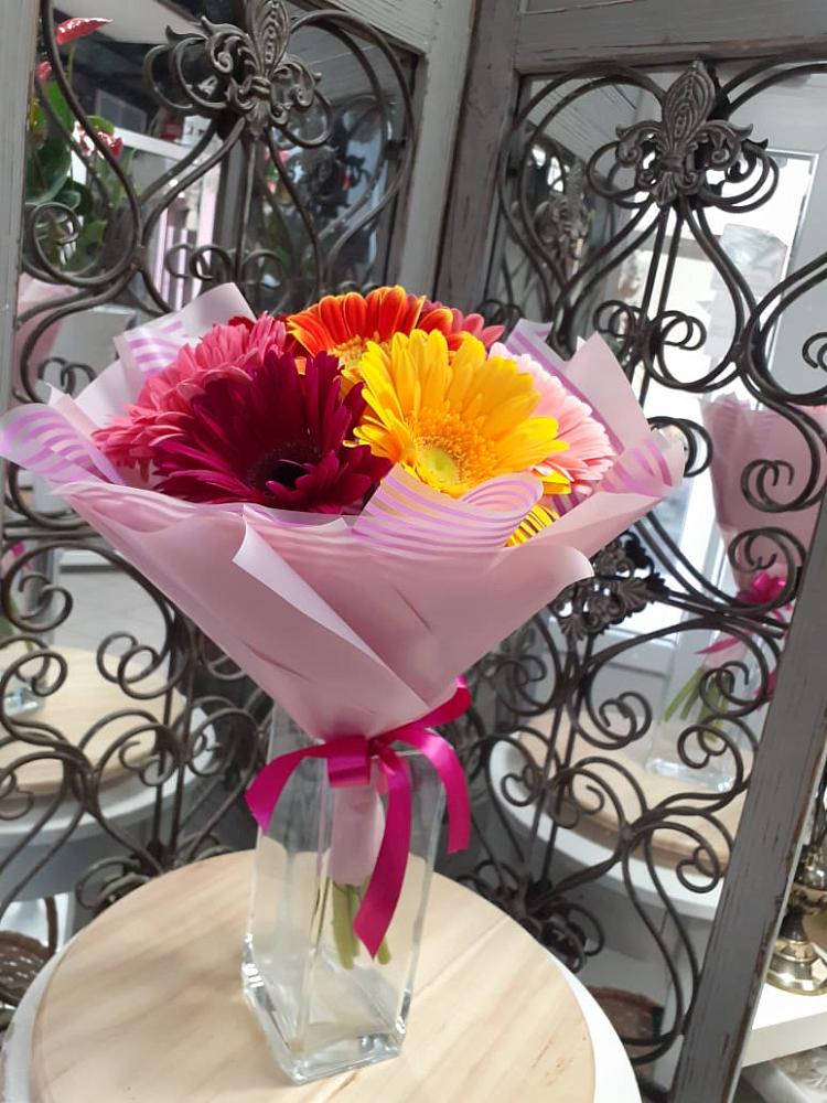 Букет цветов из: Герберы в Калтане