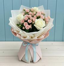 Букет цветов из:  Розы в Калтане