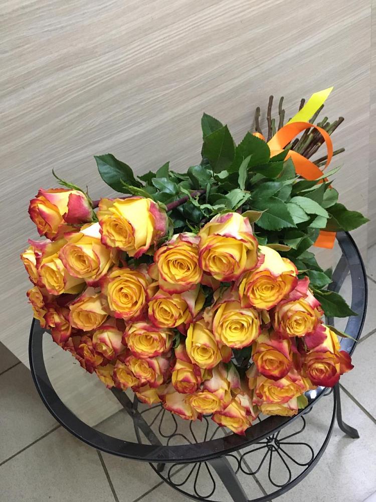 Букет Желтые розы в Калтане