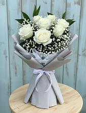 Букет цветов из:  Розы в Калтане