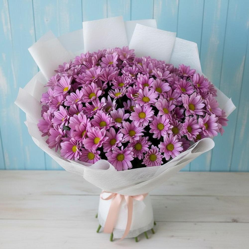 Букет цветов из: Хризантемы в Калтане