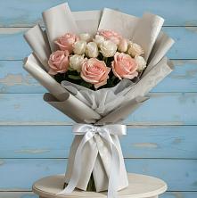 Букет цветов из:  Розы в Калтане