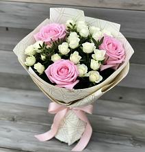 Букет цветов из:  Розы в Калтане