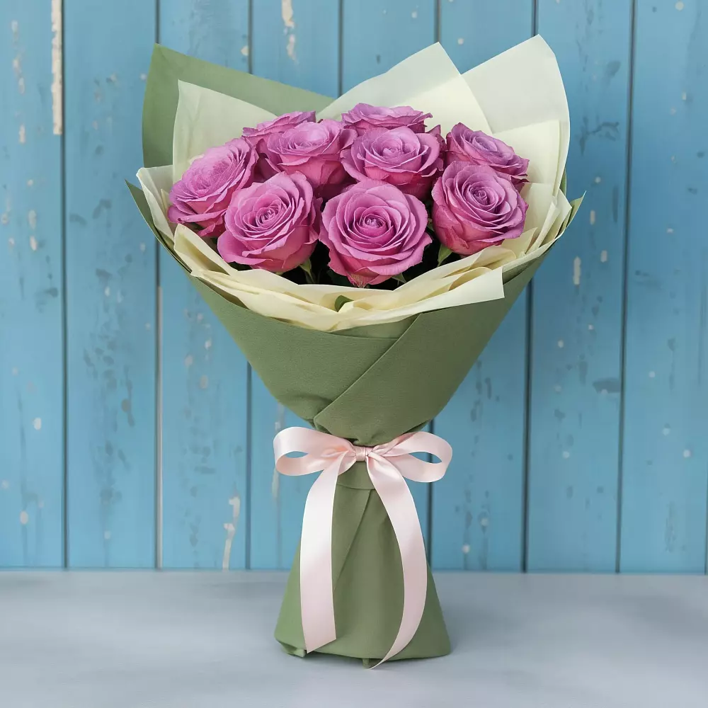 Букет Розы Фёрст Леди в Калтане