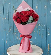 Букет цветов из:  Розы в Калтане