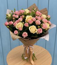 Букет цветов из:  Розы в Калтане