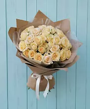 Букет Кремовое облако в Калтане