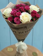 Букет цветов из:  Розы в Калтане