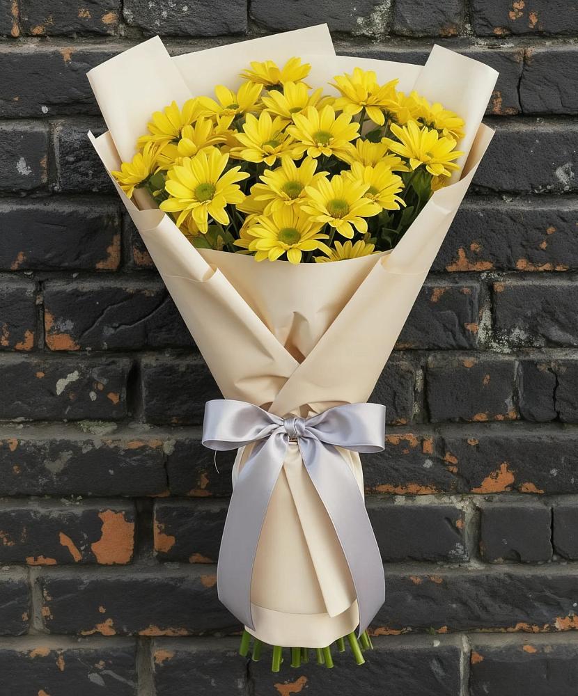 Букет цветов из: Хризантемы в Калтане