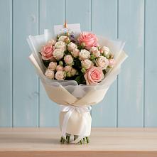 Букет цветов из:  Розы в Калтане