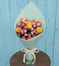 Букет цветов из:  Розы в Калтане